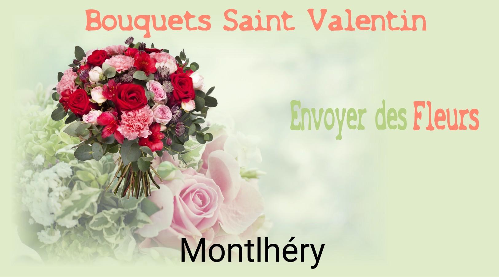 Roses de Saint-Valentin livrées à Montlhéry